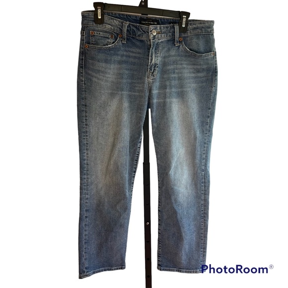 Lucky Brand Sweet Crop Denim Jeans, size 8/29 - Picture 1 of 9